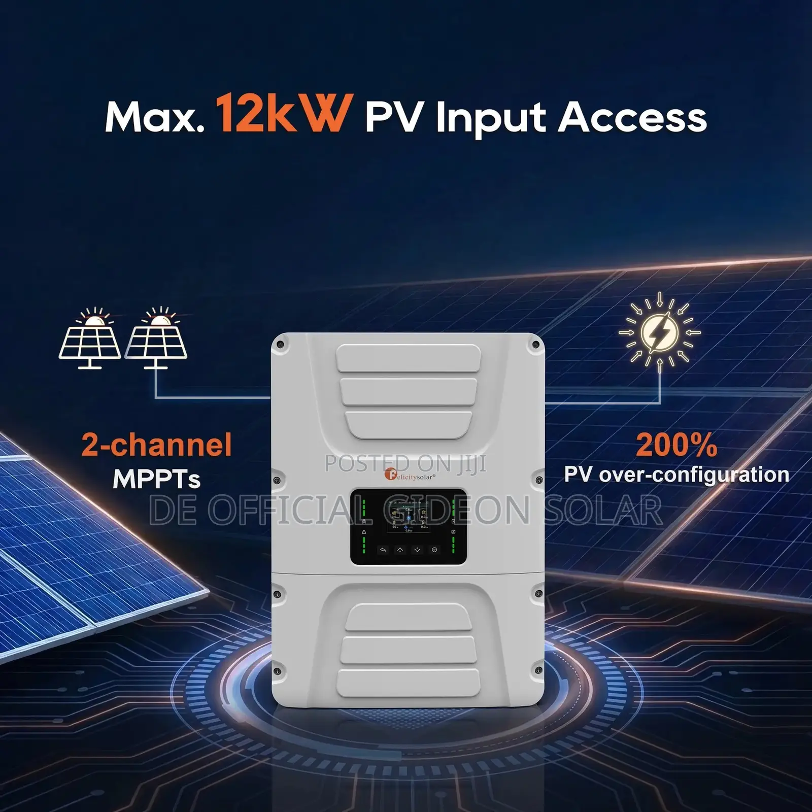 Felicity 6kva Hybrid Inverter 48volts (IVAM6048P1G1)