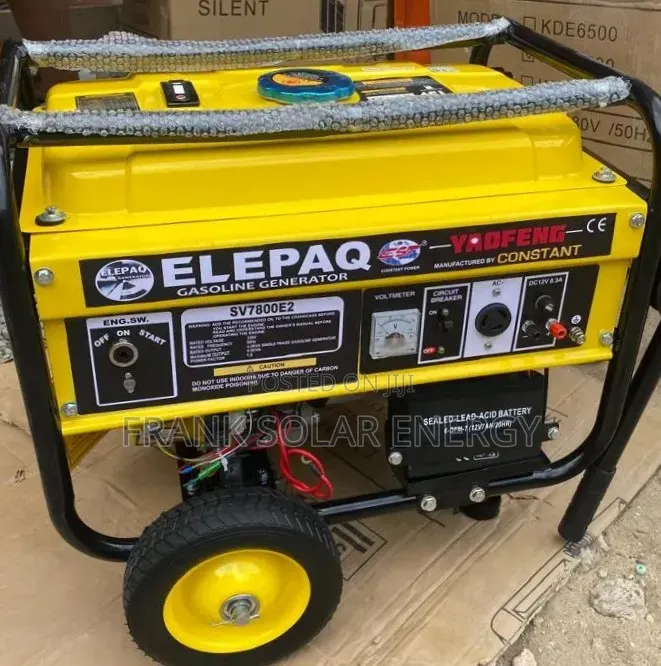 Brand New Elepaq Constant Petrol Generator %copper 4.5kva