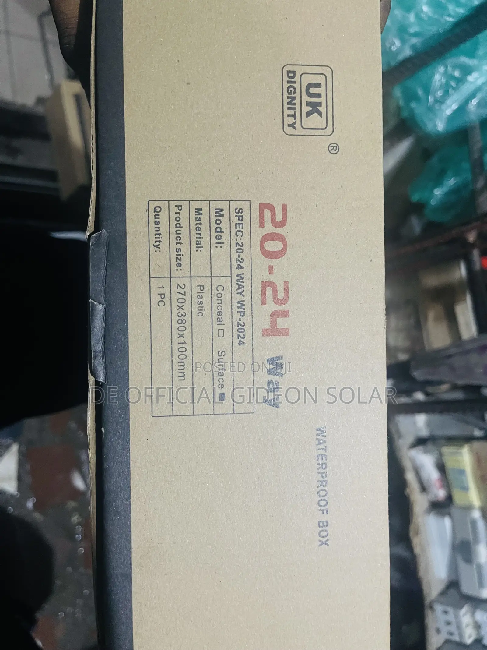 20-24ways Enclosure Box With Water Resistance