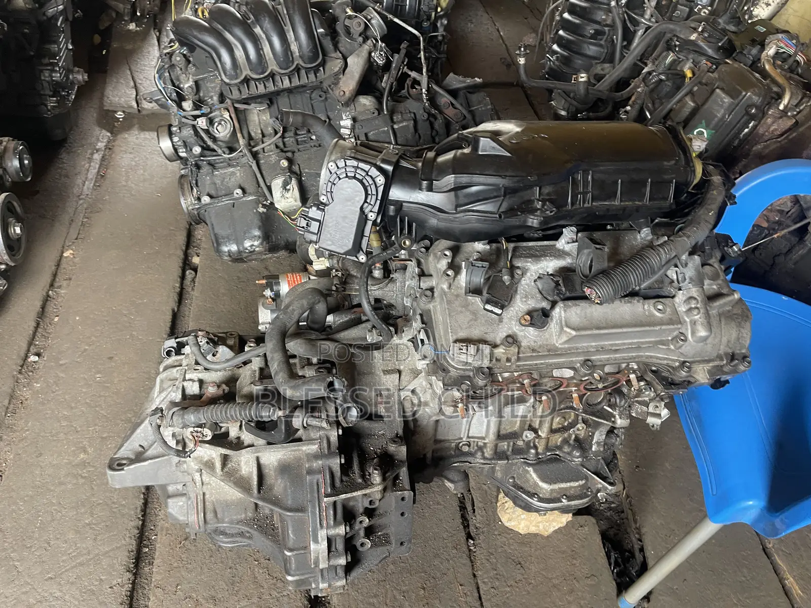 Toyota Avalon 2010 Engine and Gear Box 2gr -22pin