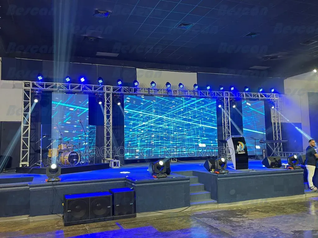 Screen | Sound | Lights Setup and Livestreaming Handling