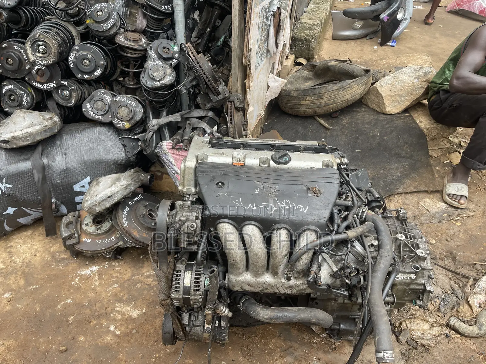 Honda Accord 2004 Engine and Gear Box