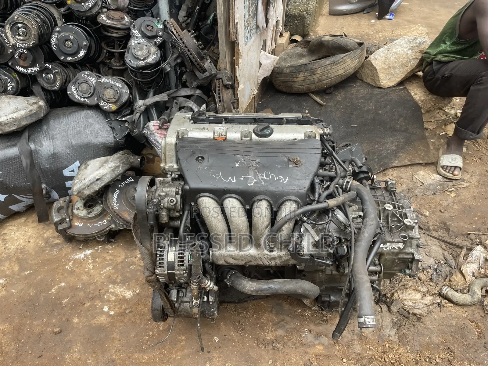 Honda Accord 2004 Engine and Gear Box