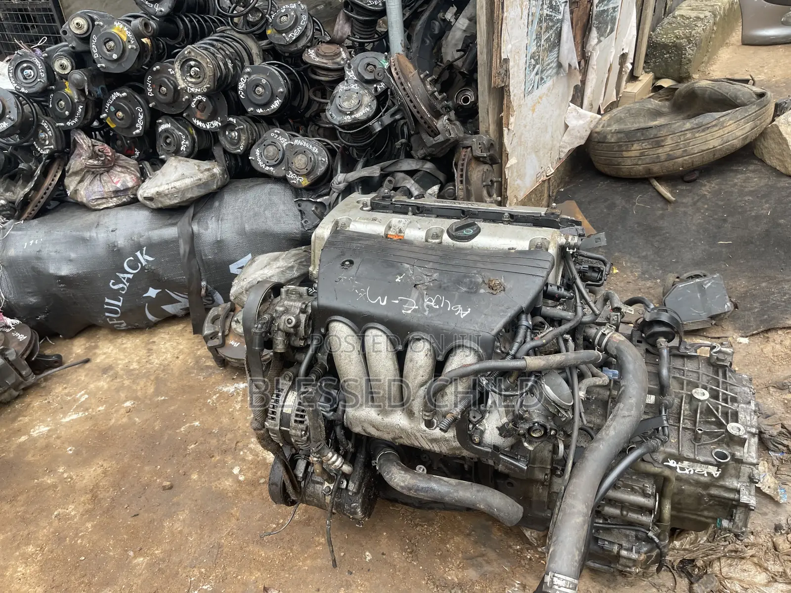 Honda Accord 2004 Engine and Gear Box