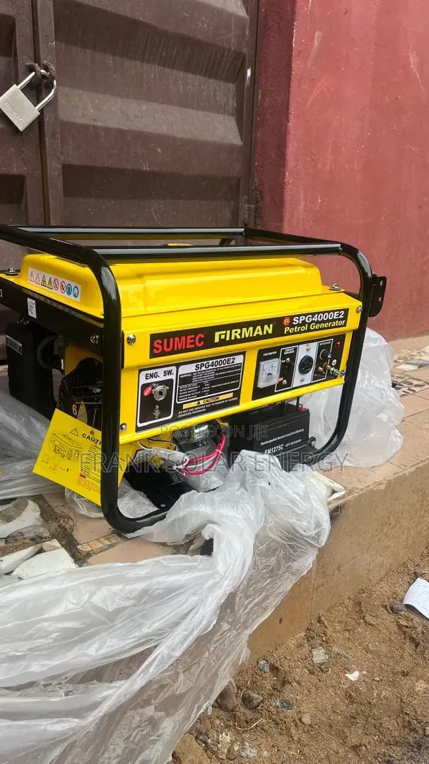 Brand New Firman 4.5kva Petrol Generator With %copper