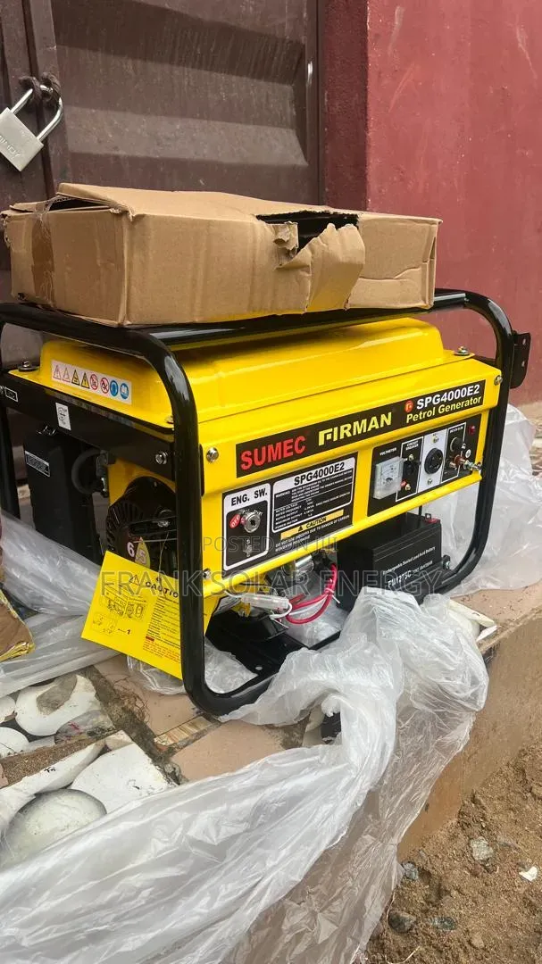 Brand New Firman 4.5kva Petrol Generator With %copper