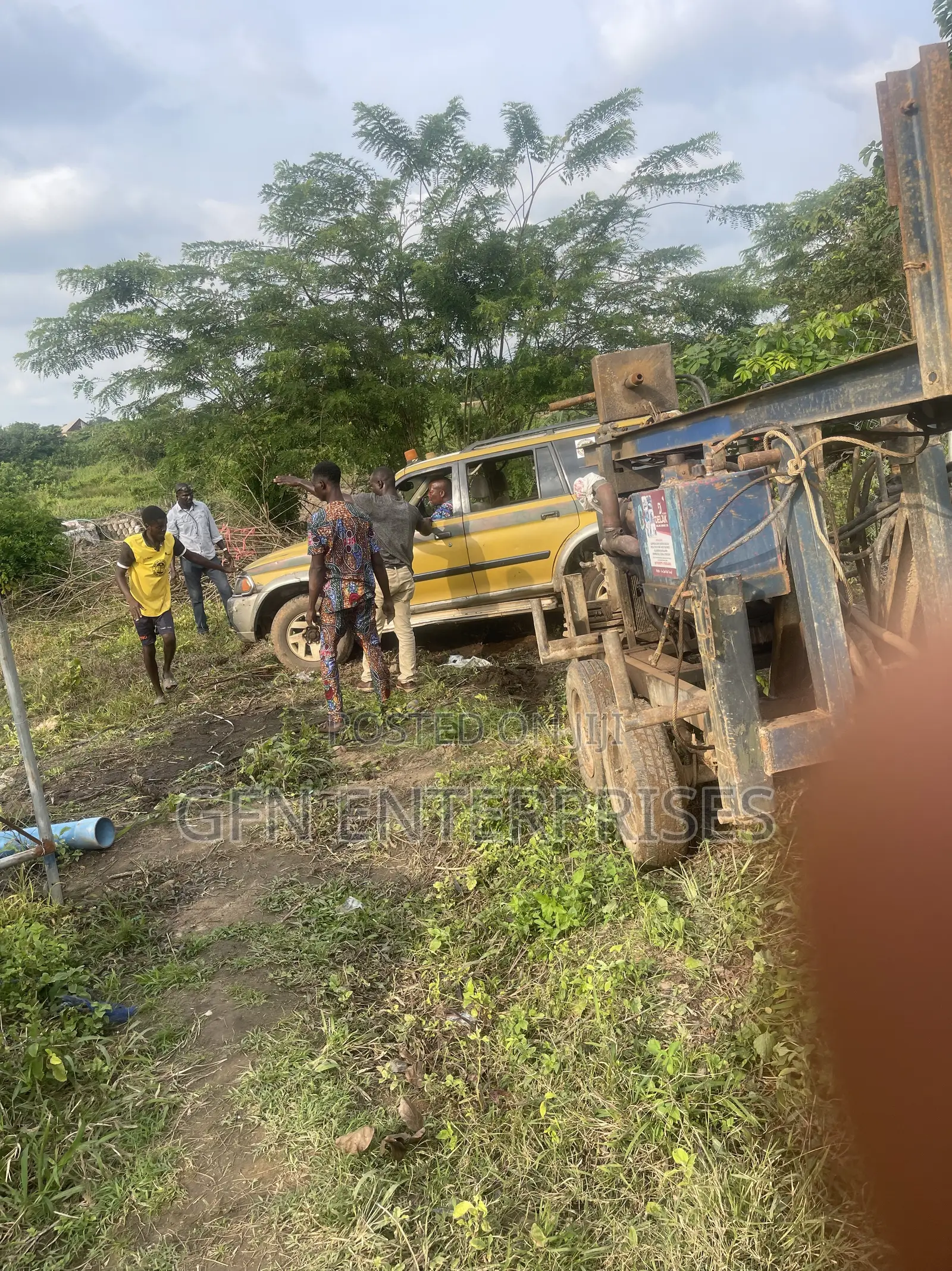 Small Borehole Machine Drilling