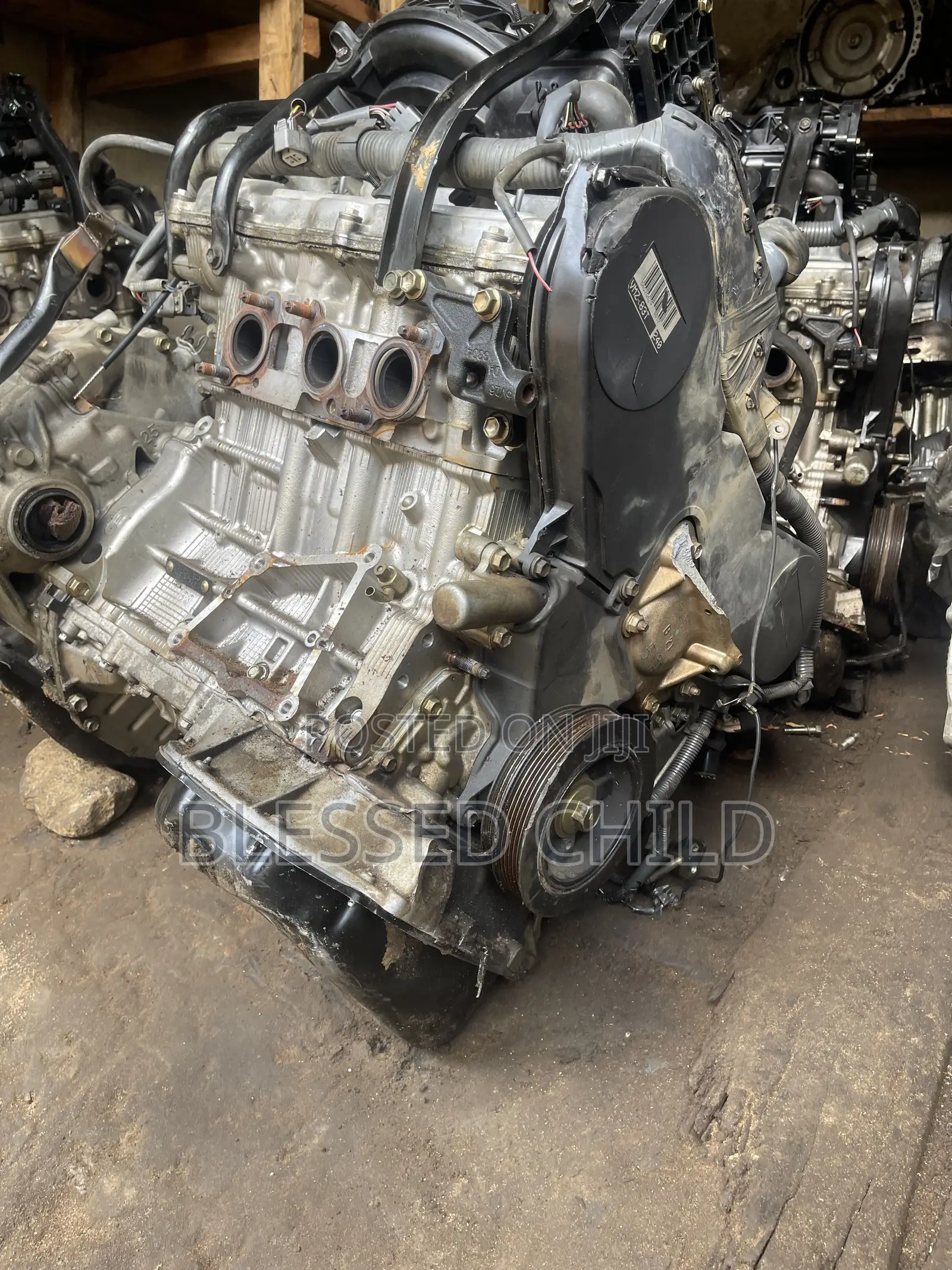 3mz-Toyota Sienna 2008 Engine and Gear Box 13pin -2wd