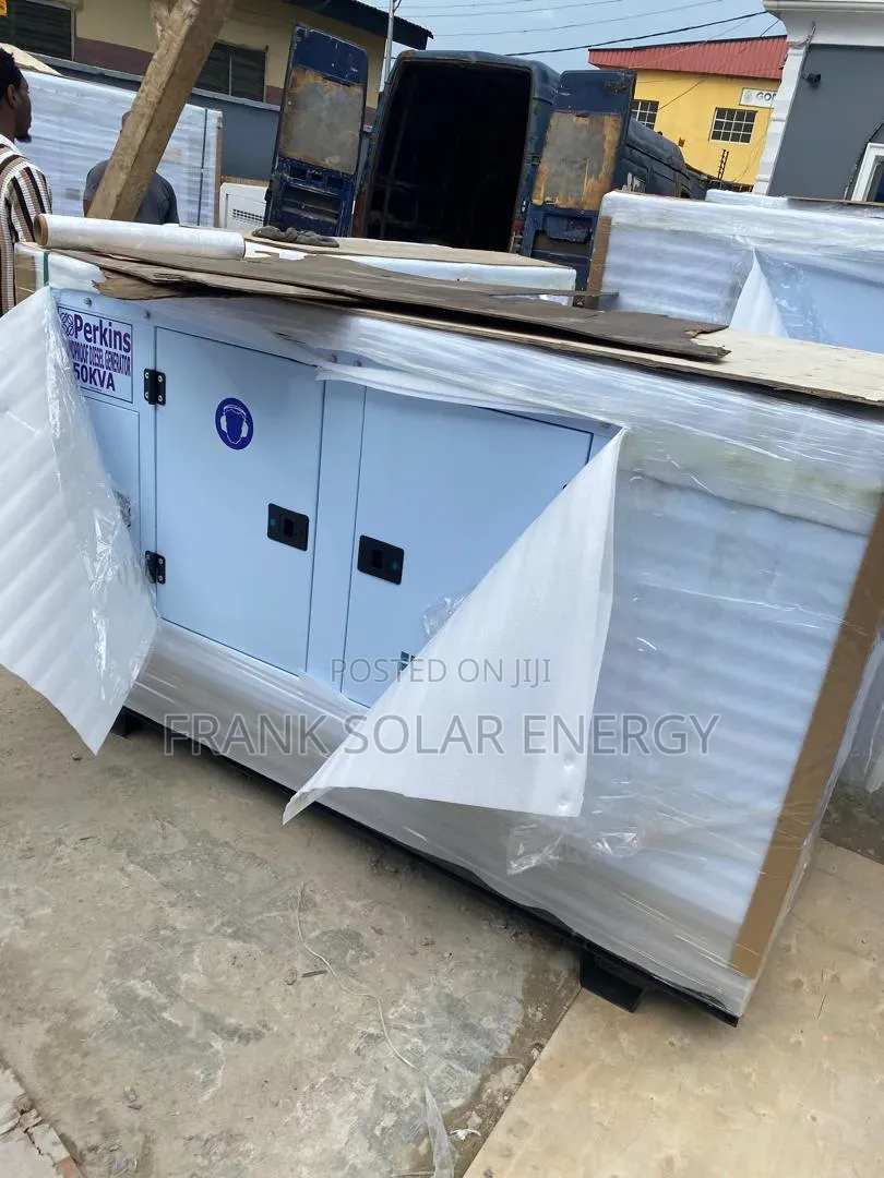 Brand New Perkins Soundproof Generator 50kva With Copper Coil