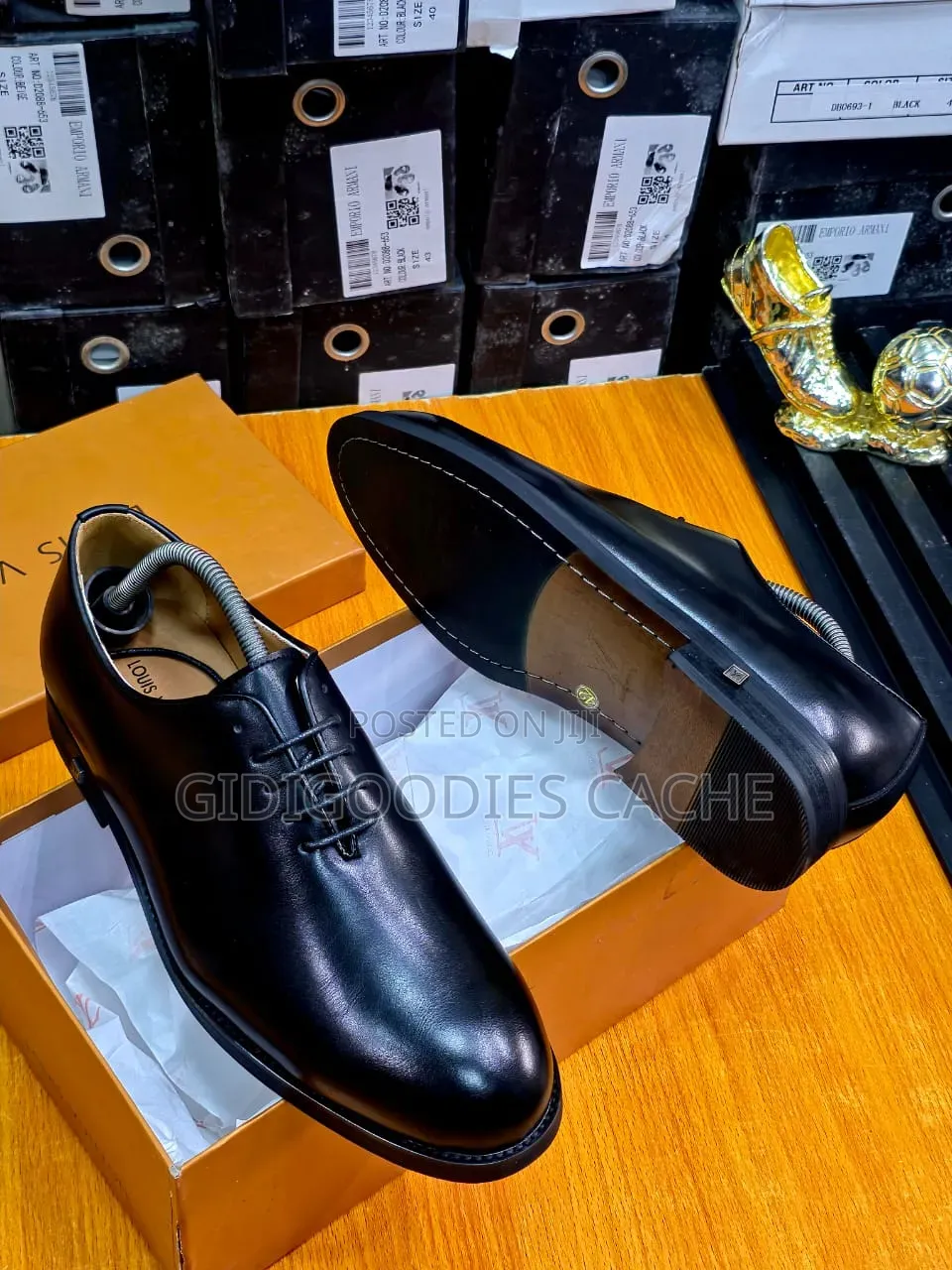 Men's Formal Oxford Shoes in Black/Brown
Size 41-48