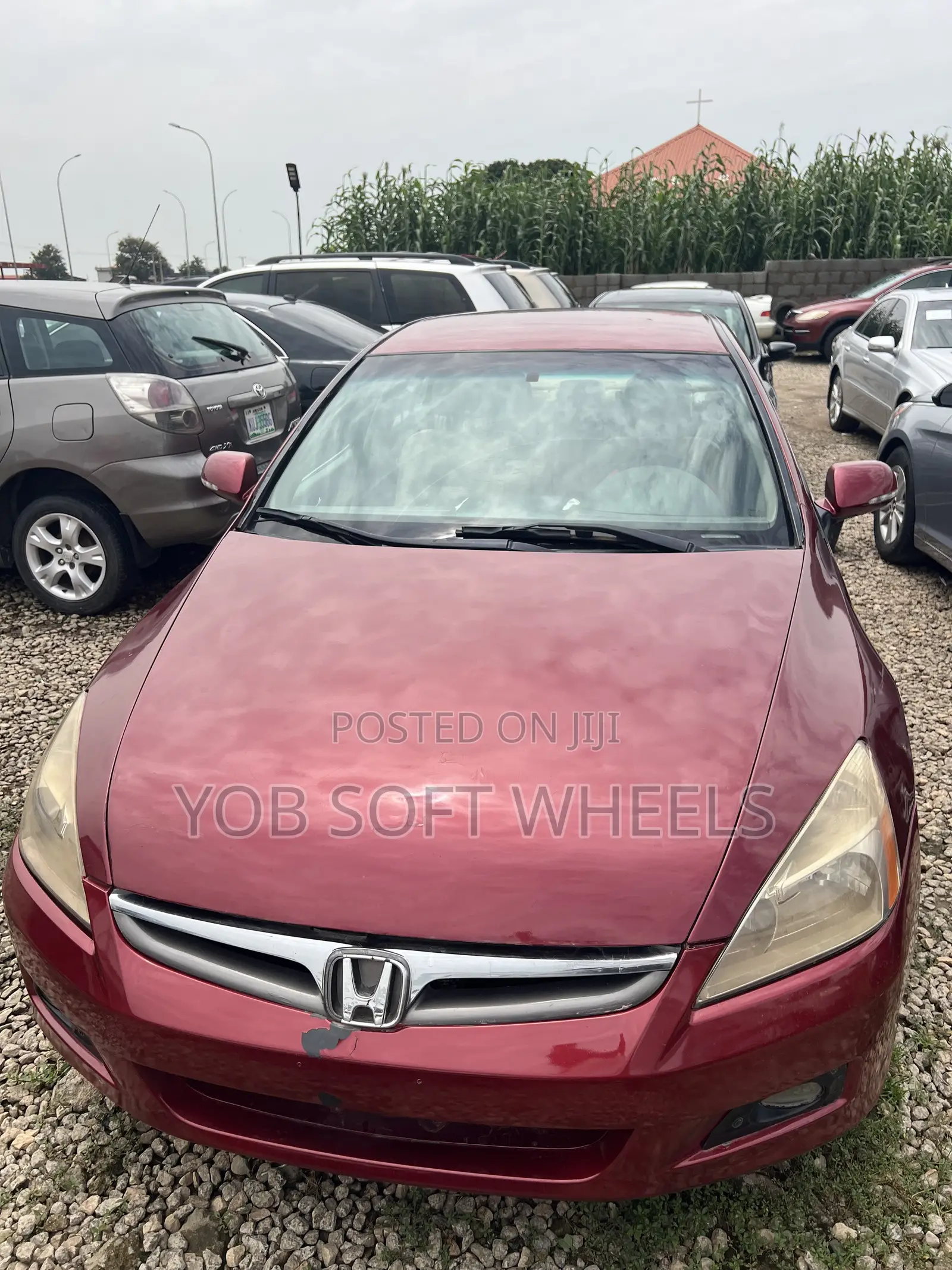 Honda Accord 2007 Red