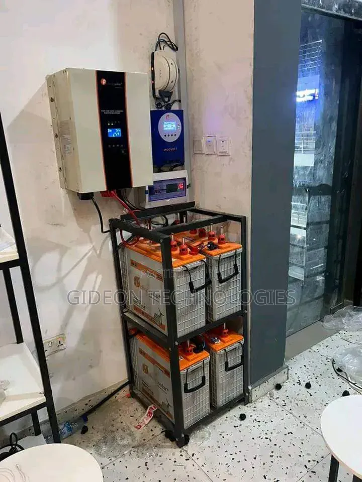 5KVA Inverter + 4 X 220Ah Tubular Batteries + 8 X 650W Panels