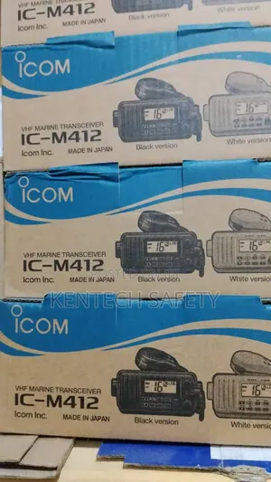 Icom 412 Marine VHF Radio Walkie Talki