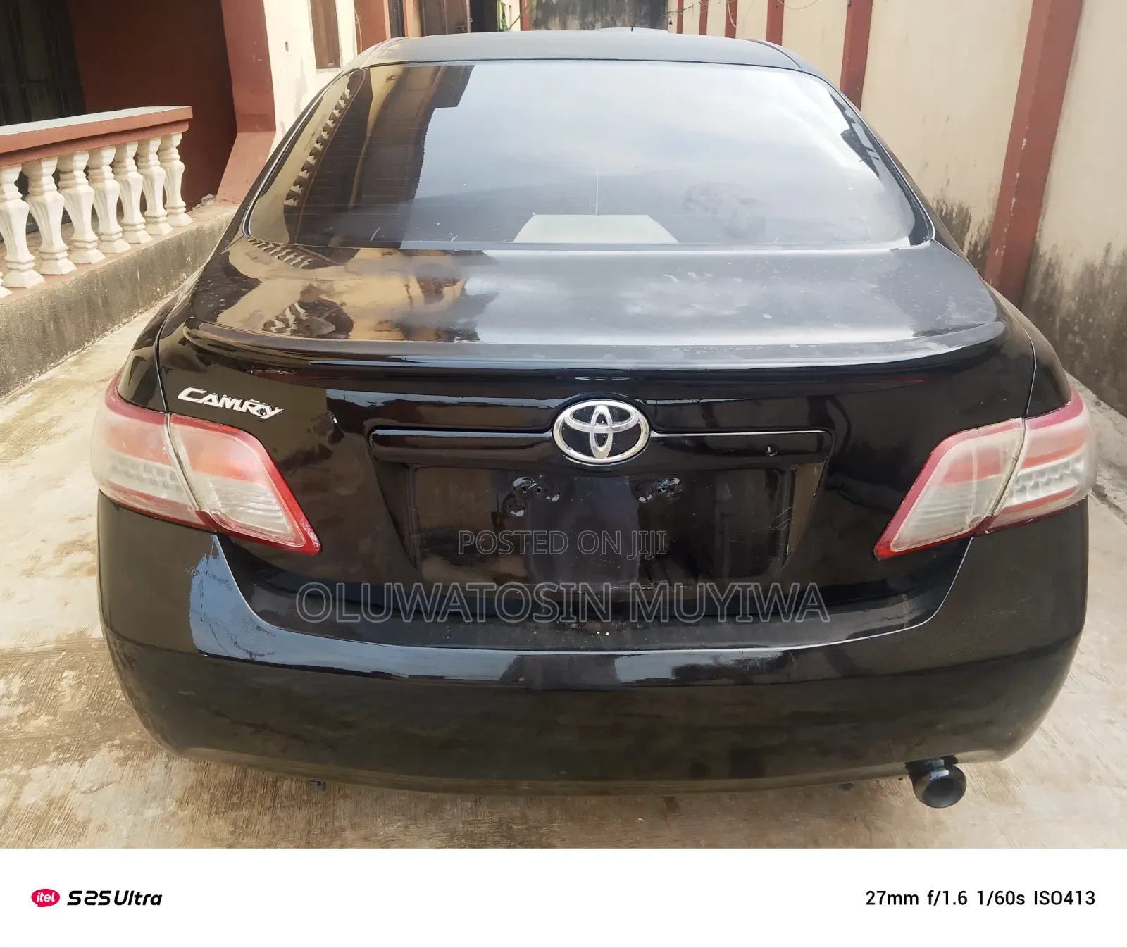 Toyota Camry 2.4 XLE 2008 Black