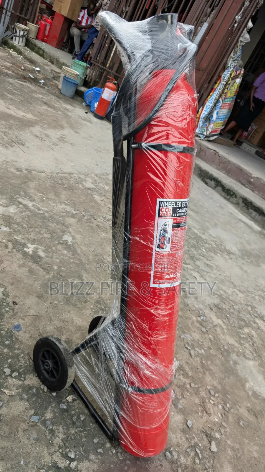 25kg CO2 Fire Extinguisher