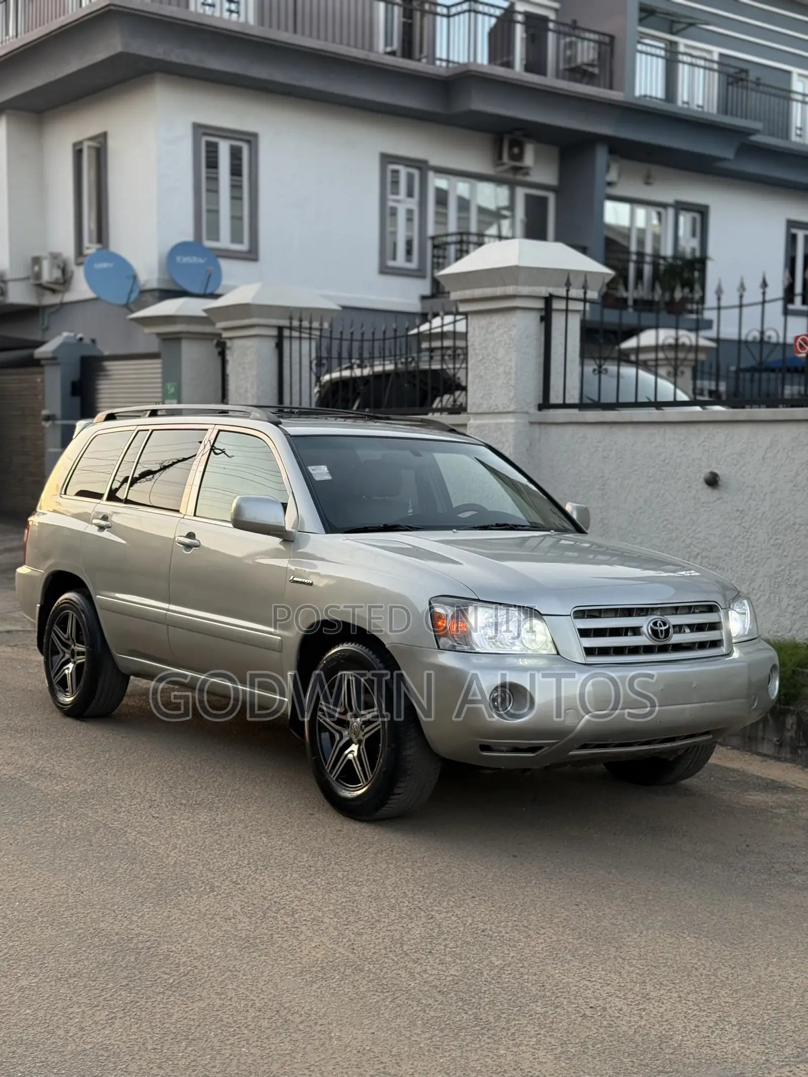 Toyota Highlander Limited V6 2005 Silver