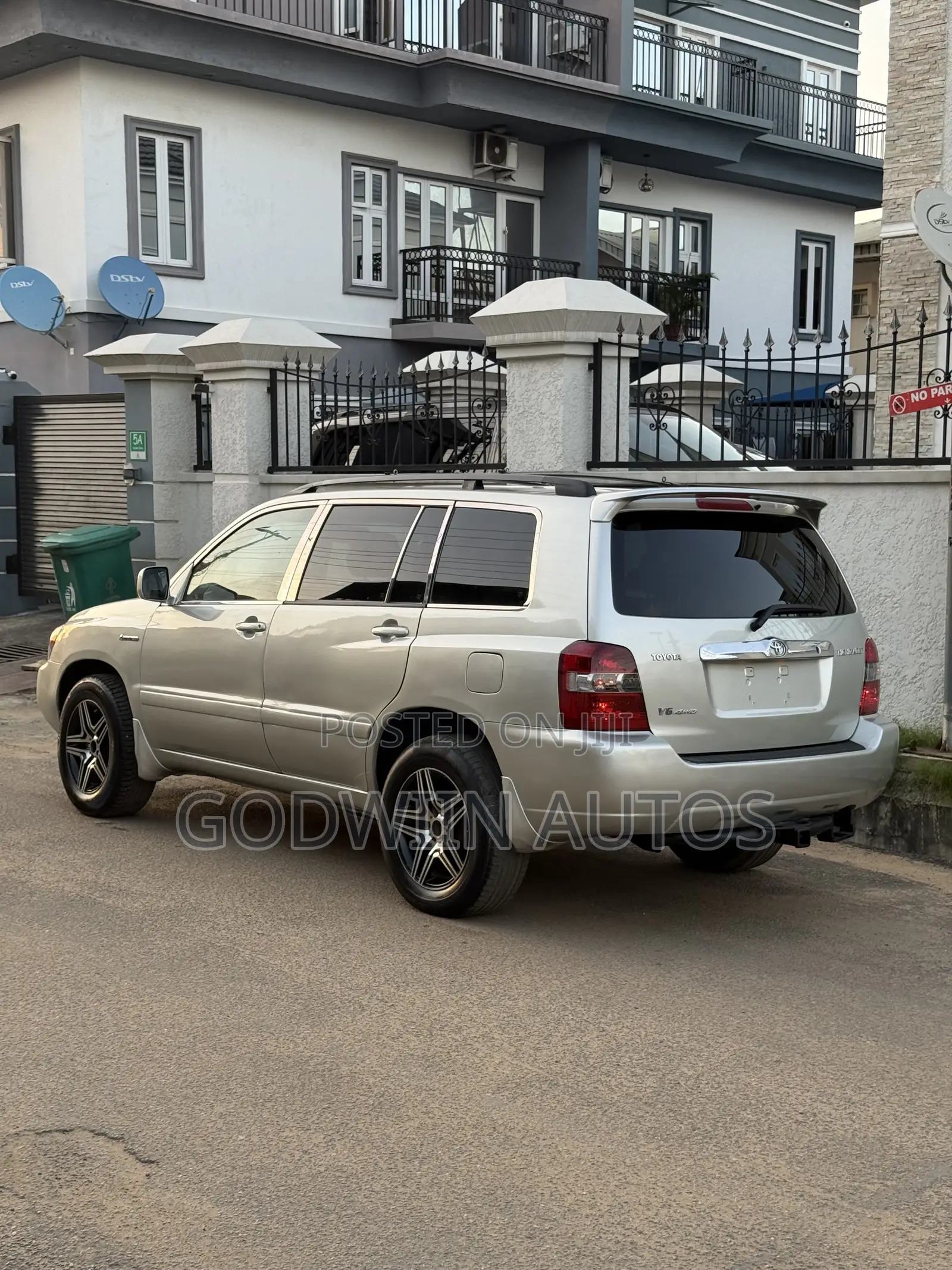 Toyota Highlander Limited V6 2005 Silver