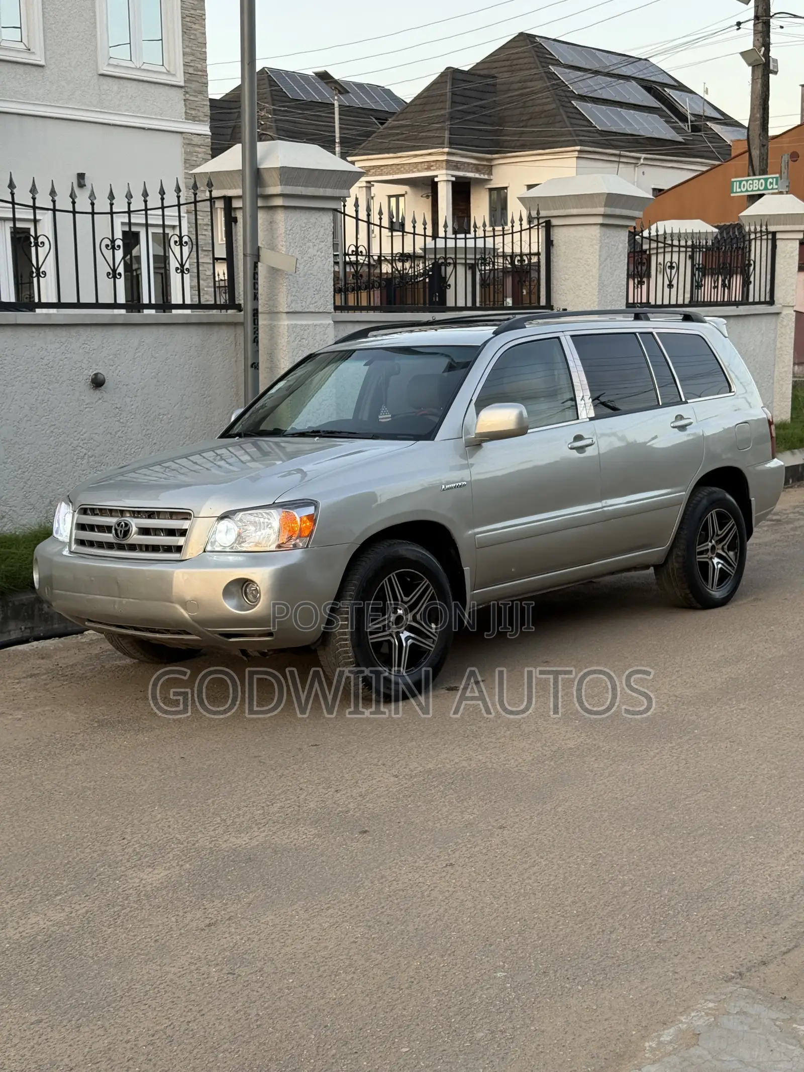 Toyota Highlander Limited V6 2005 Silver