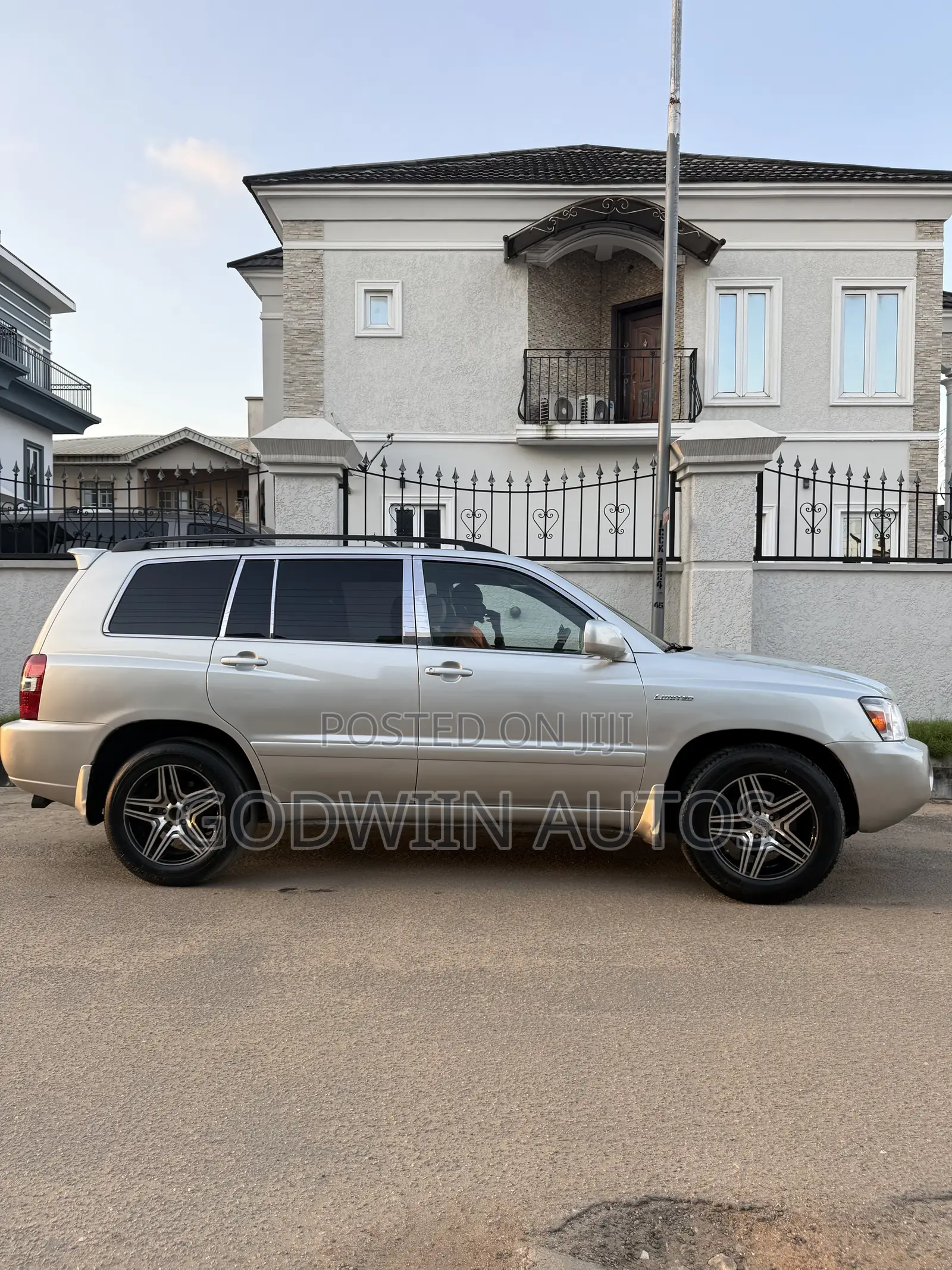 Toyota Highlander Limited V6 2005 Silver