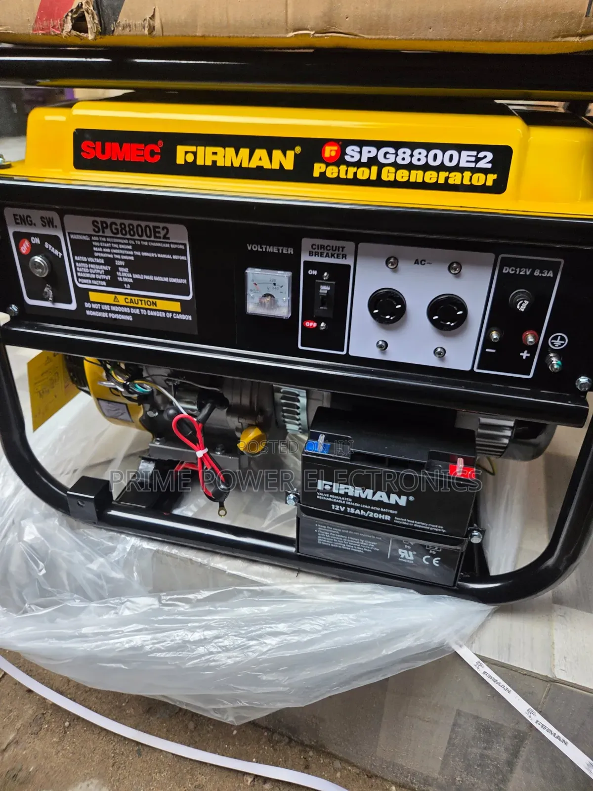 10kVA Sumec Fireman Generator for Home and Business