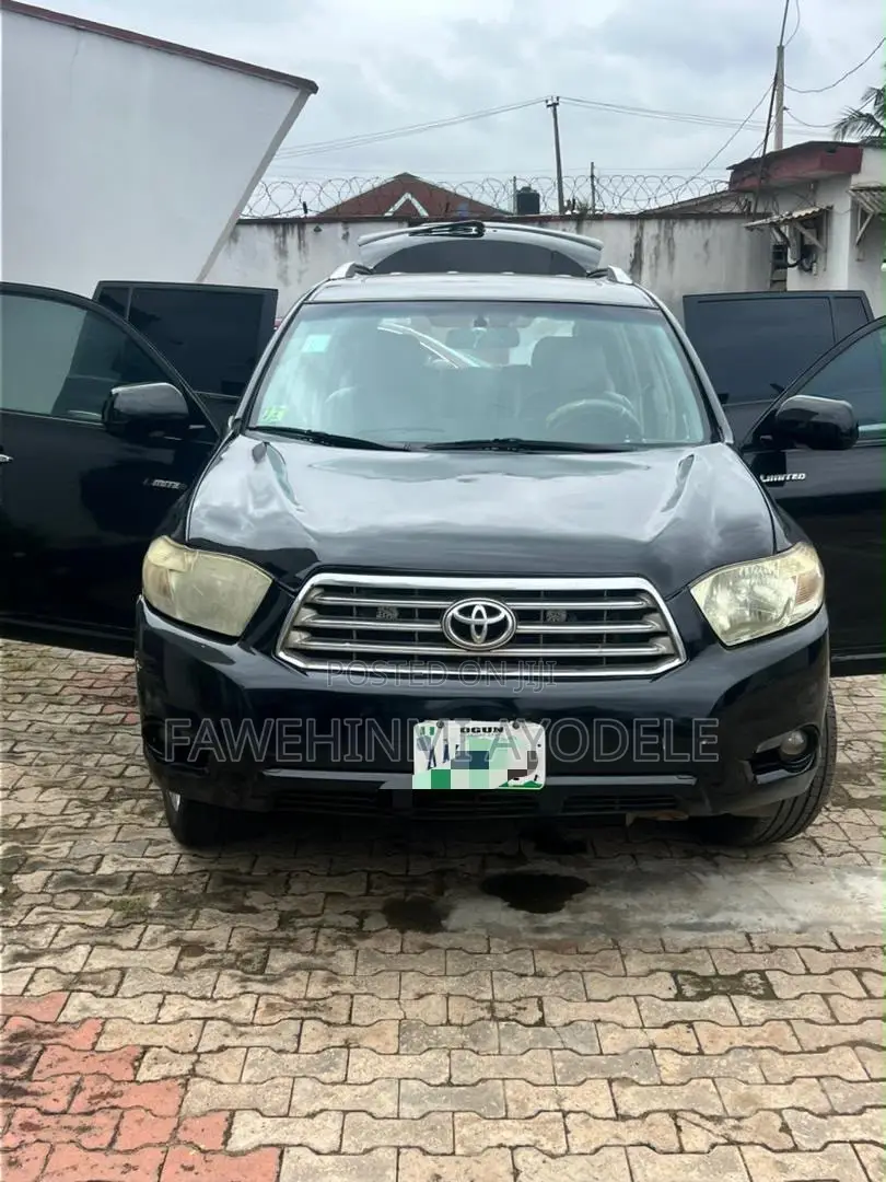 Toyota Highlander Limited 4x4 2009 Black