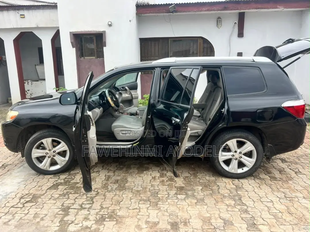Toyota Highlander Limited 4x4 2009 Black