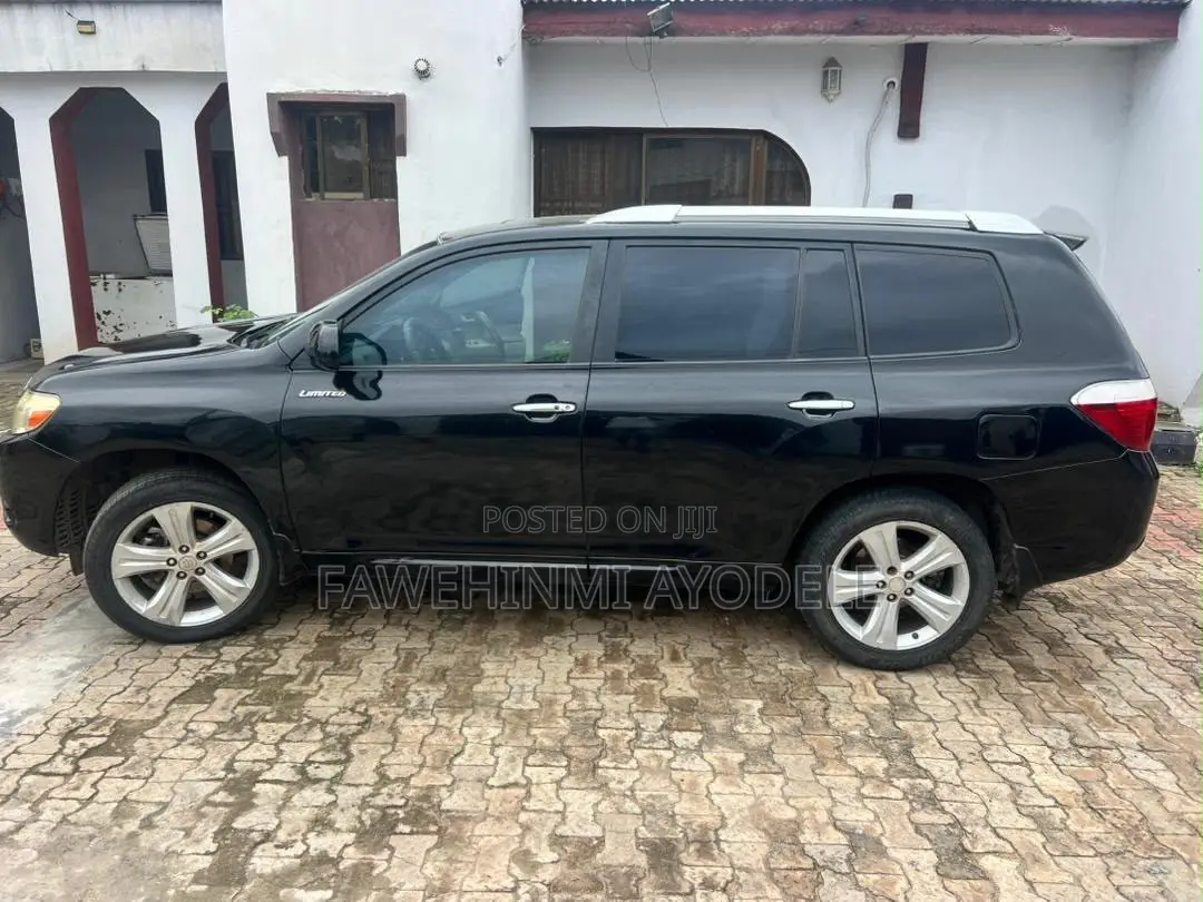 Toyota Highlander Limited 4x4 2009 Black