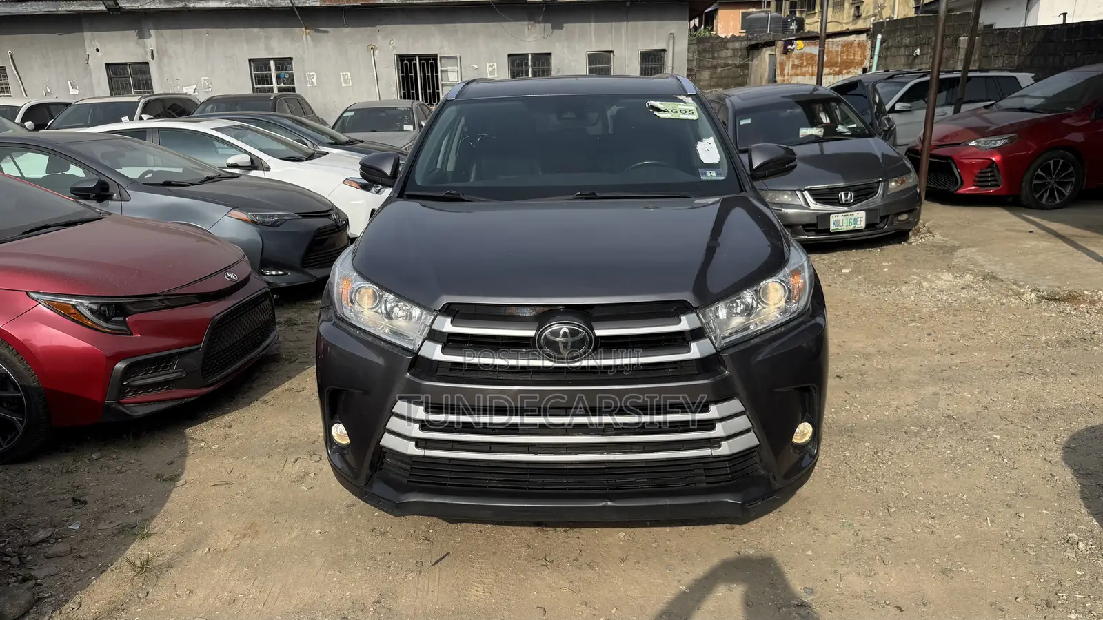 Toyota Highlander 2019 Gray