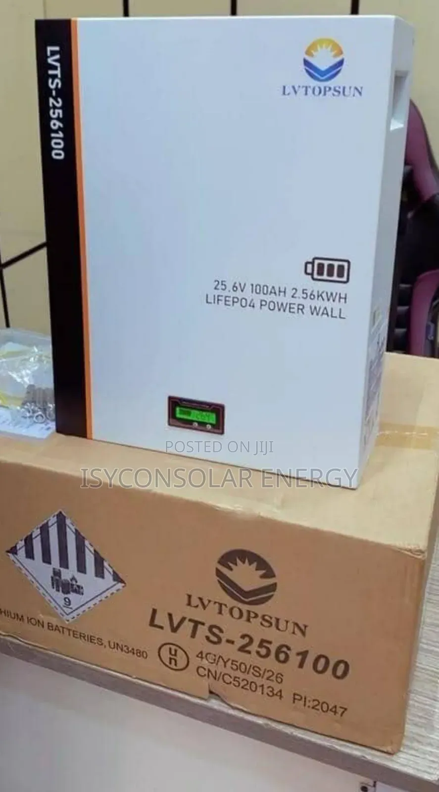 2.5kwh 24v LVTOPSUN Lithium Battery