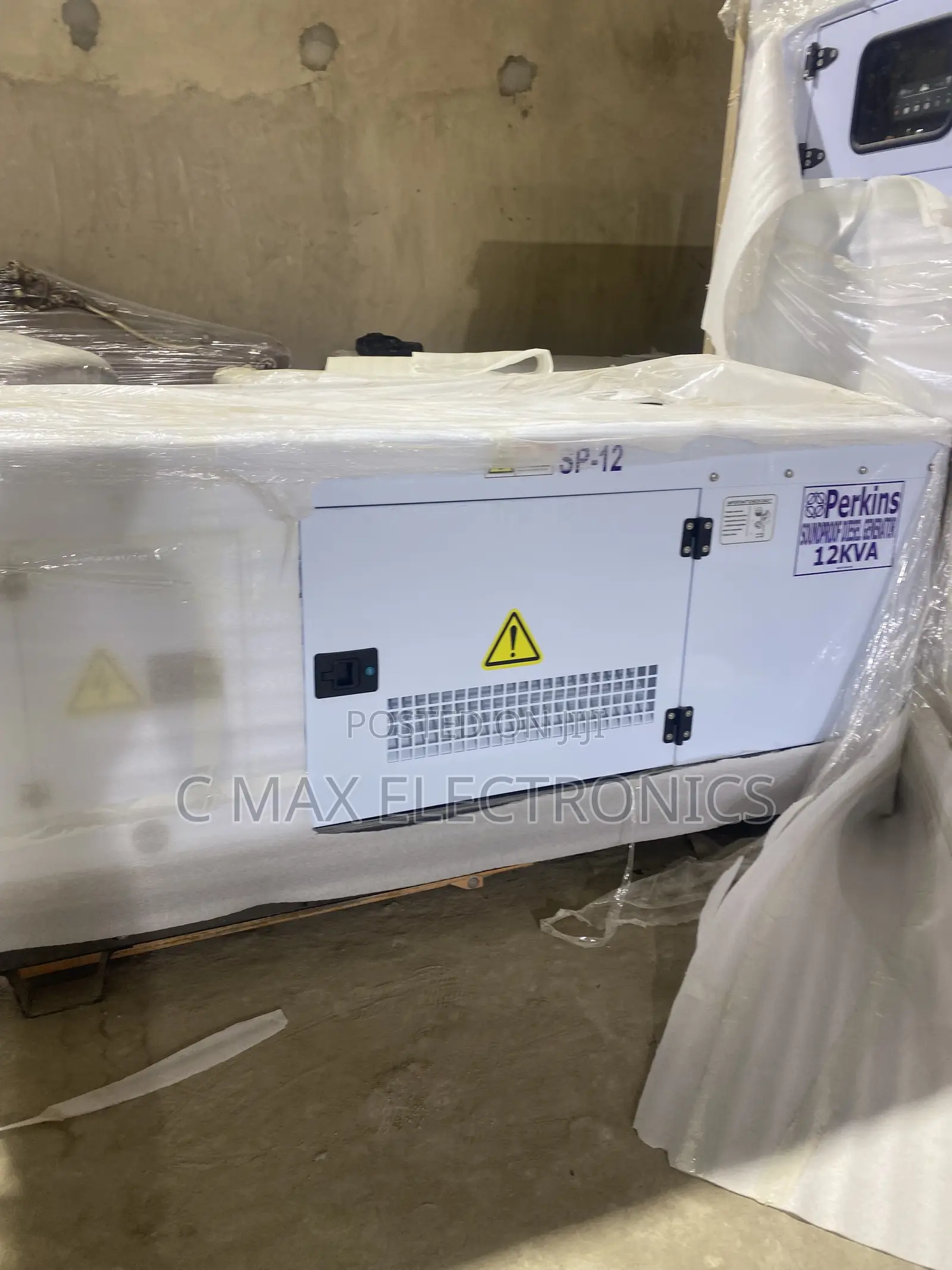 Perkins 12KVA Soundproof Diesel Generator – Brand New