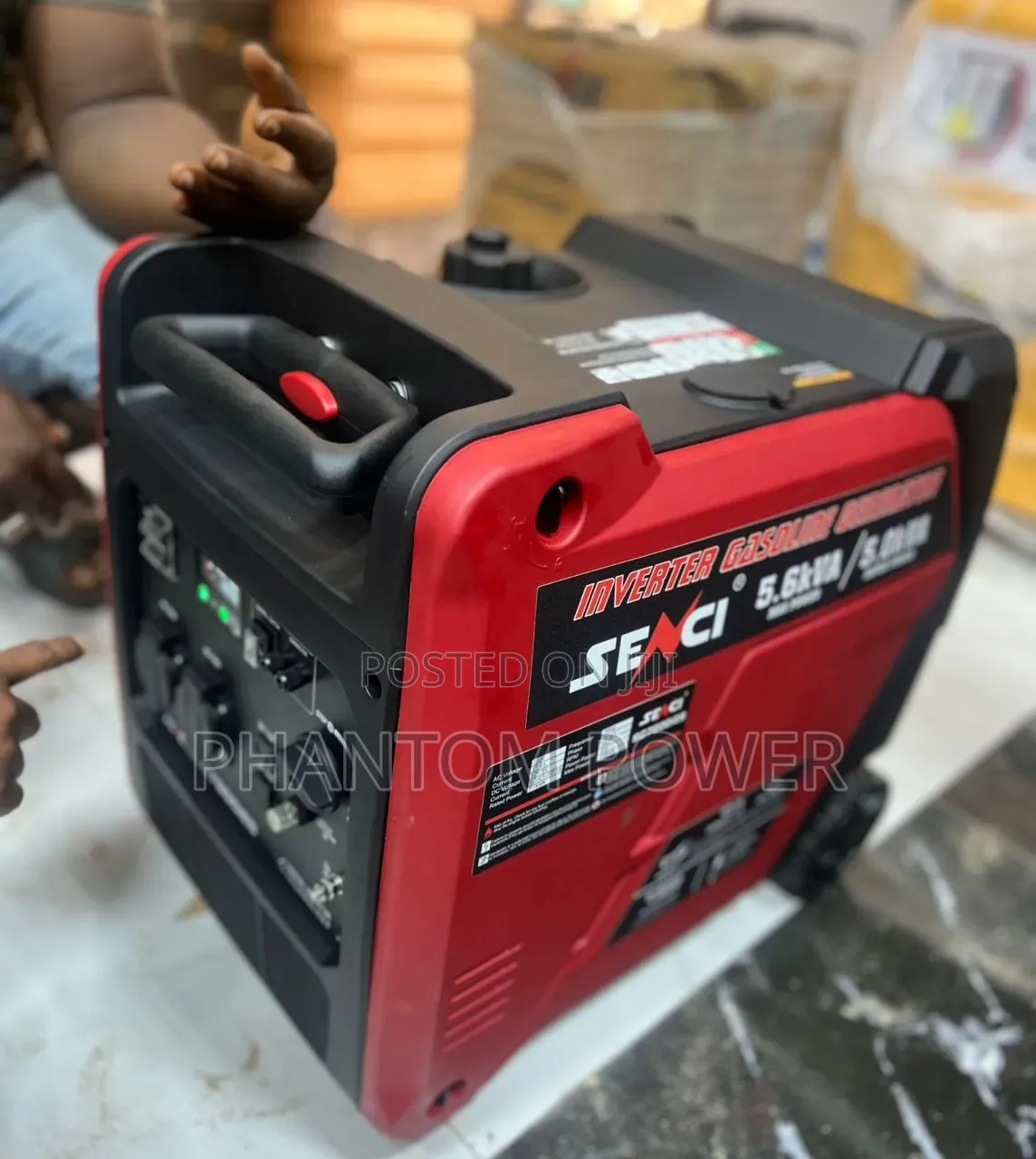 New 5/5.6kva Senci Inverter Petrol Generator [5 Litres Lasts 20 Hours]