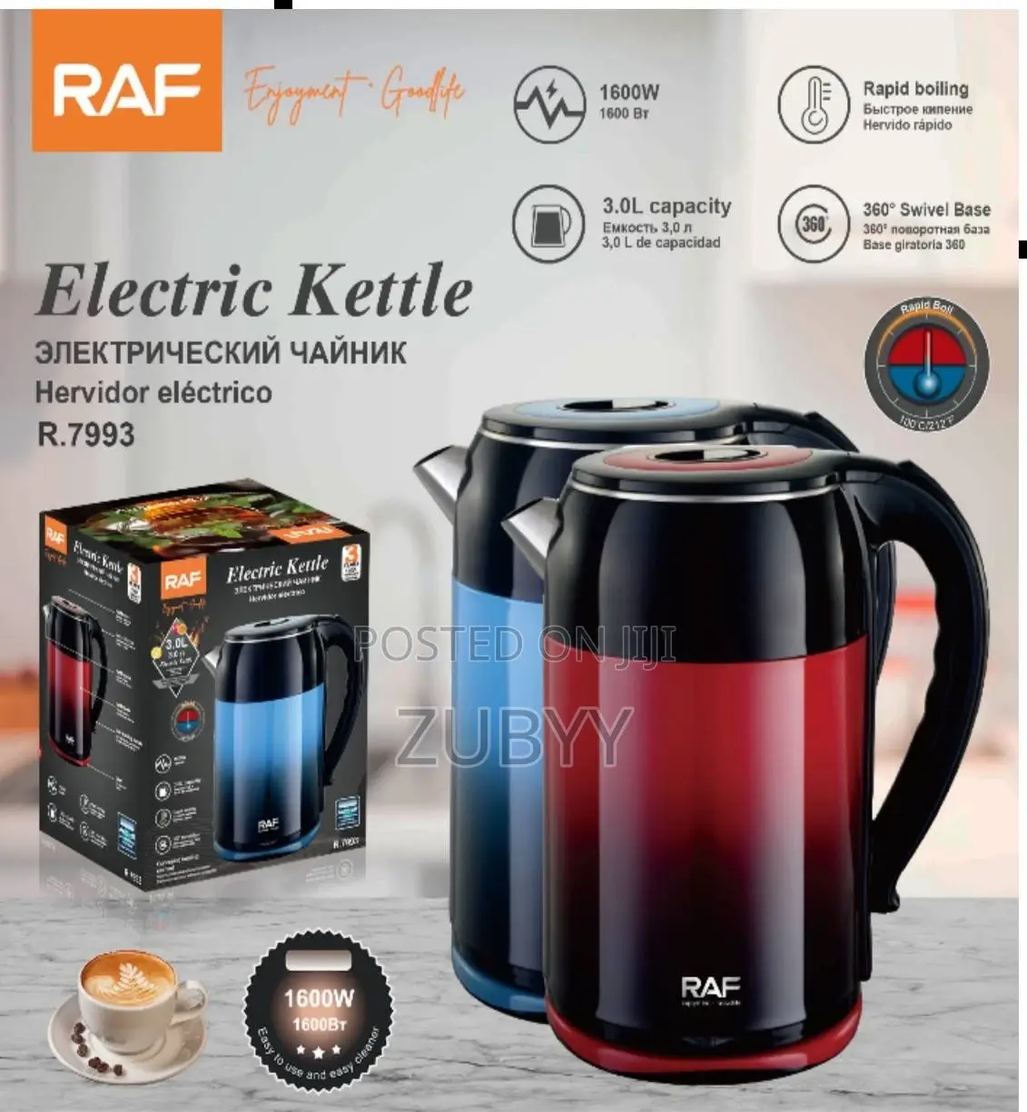3 Liters Electric Kettle