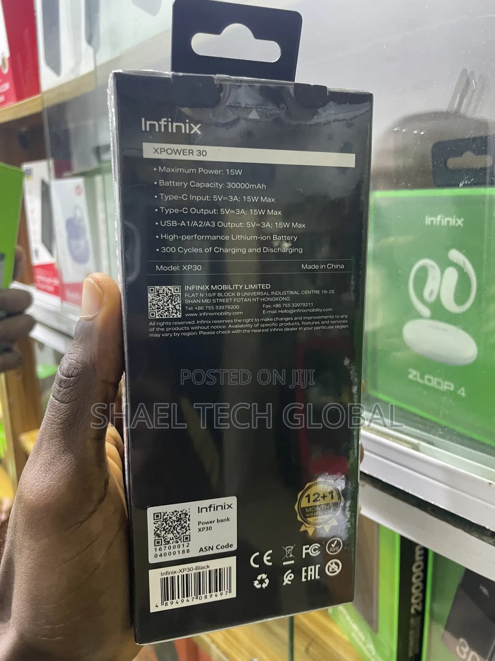 INFINIX 30,000mah XP30 Powerbank