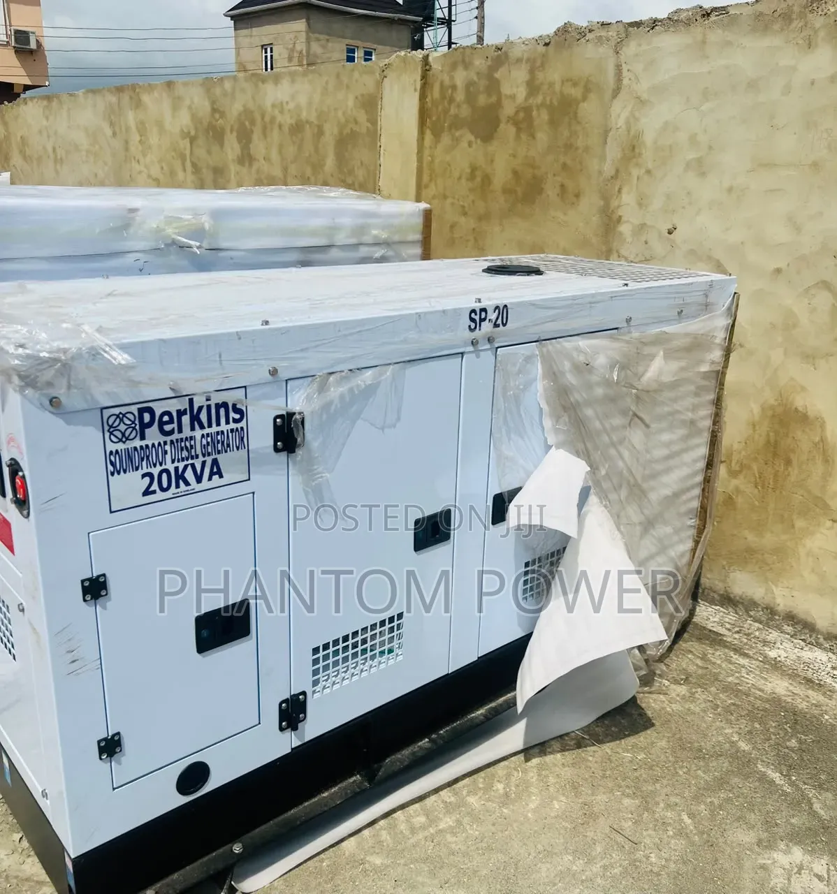 Original Perkins England 20kva 100% Copper Diesel Soundproof Generator
