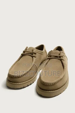 Original Zara Men's Moc Toe Shoes 100% Authentic Guaranteed