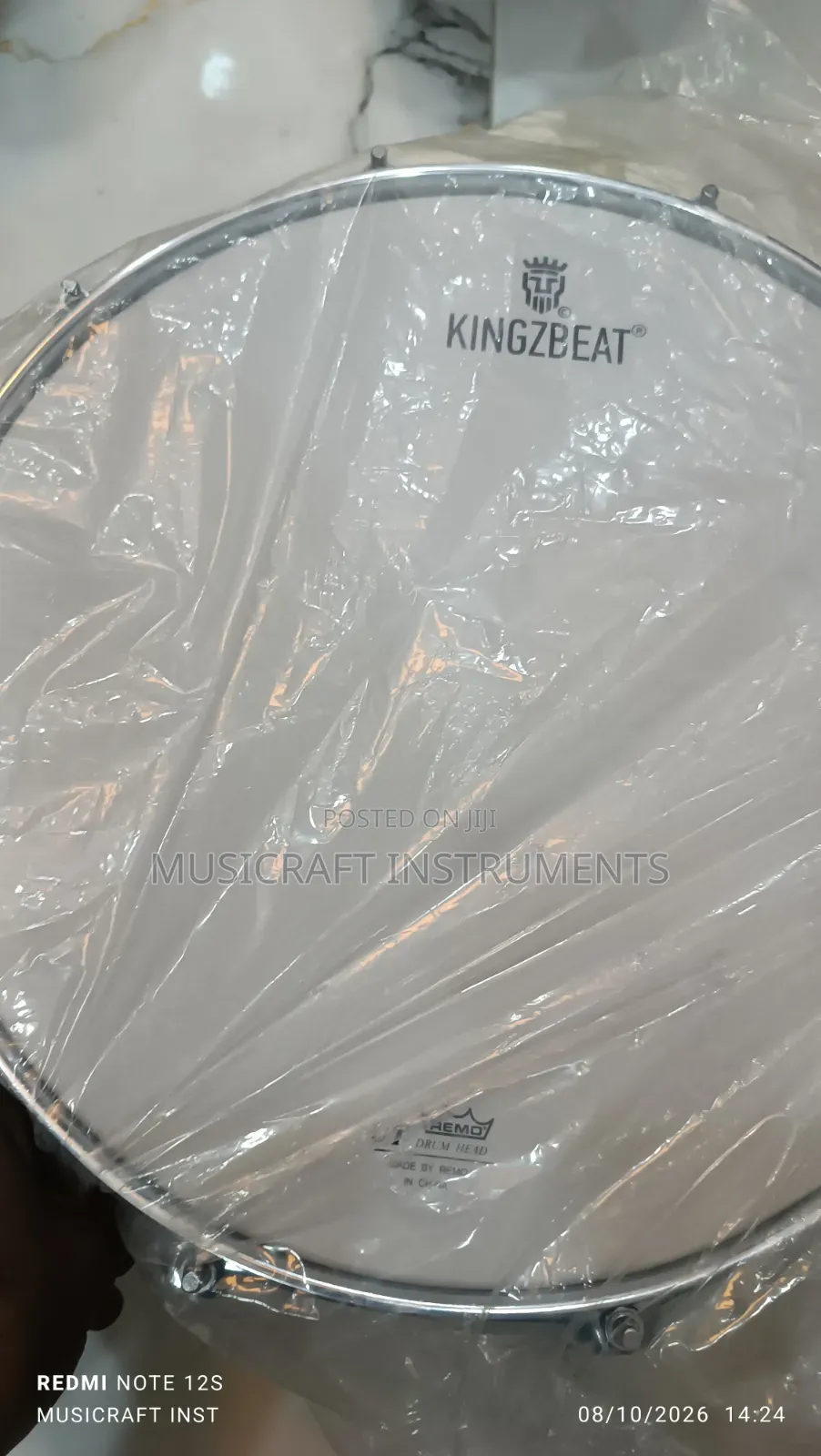 Kingzbeat Snare Drum (Metal King)