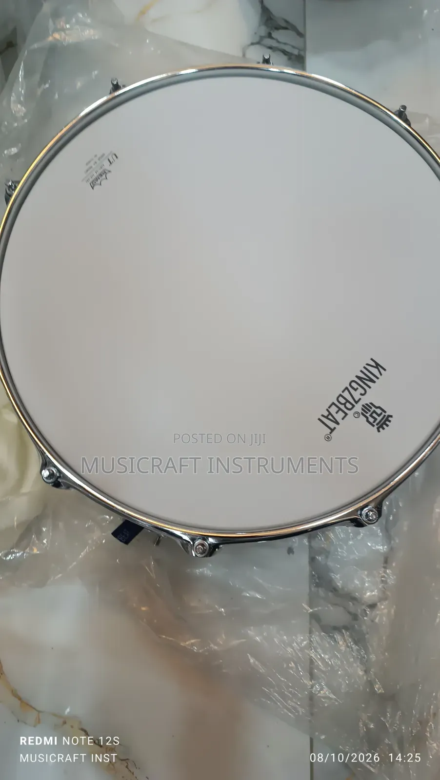 Kingzbeat Snare Drum (Metal King)