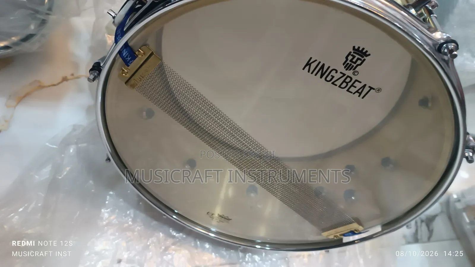 Kingzbeat Snare Drum (Metal King)