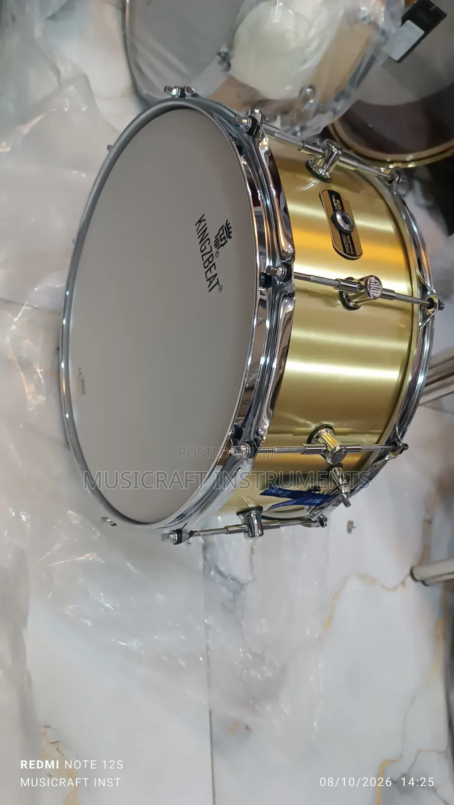 Kingzbeat Snare Drum (Metal King)