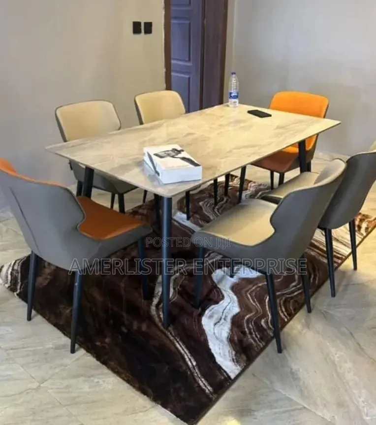6 Seater Marble Dining
