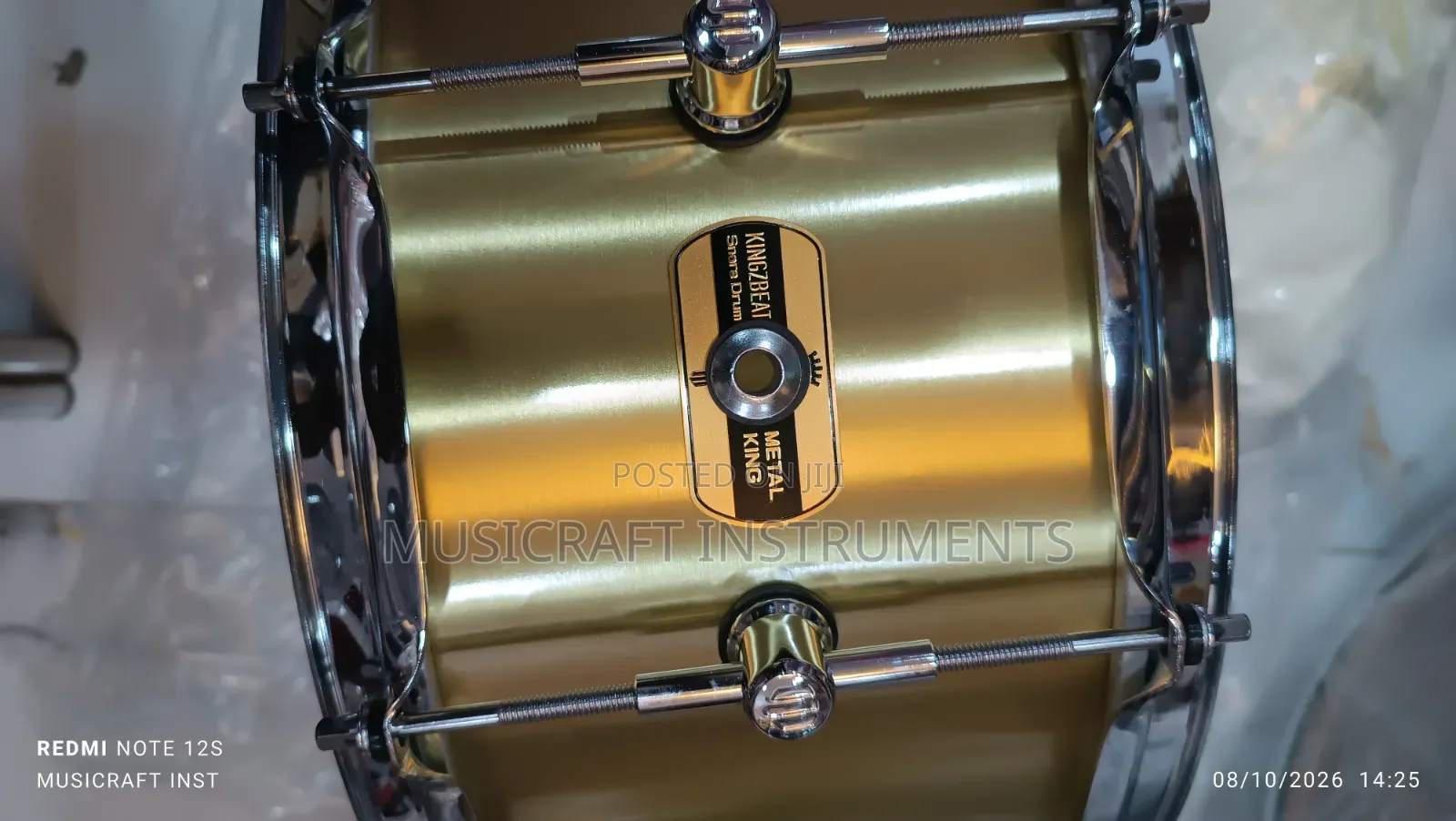 Kingzbeat Snare Drum (Metal King)