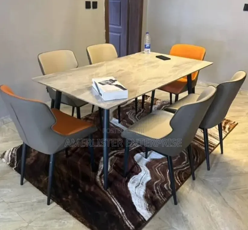 6 Seater Marble Dining