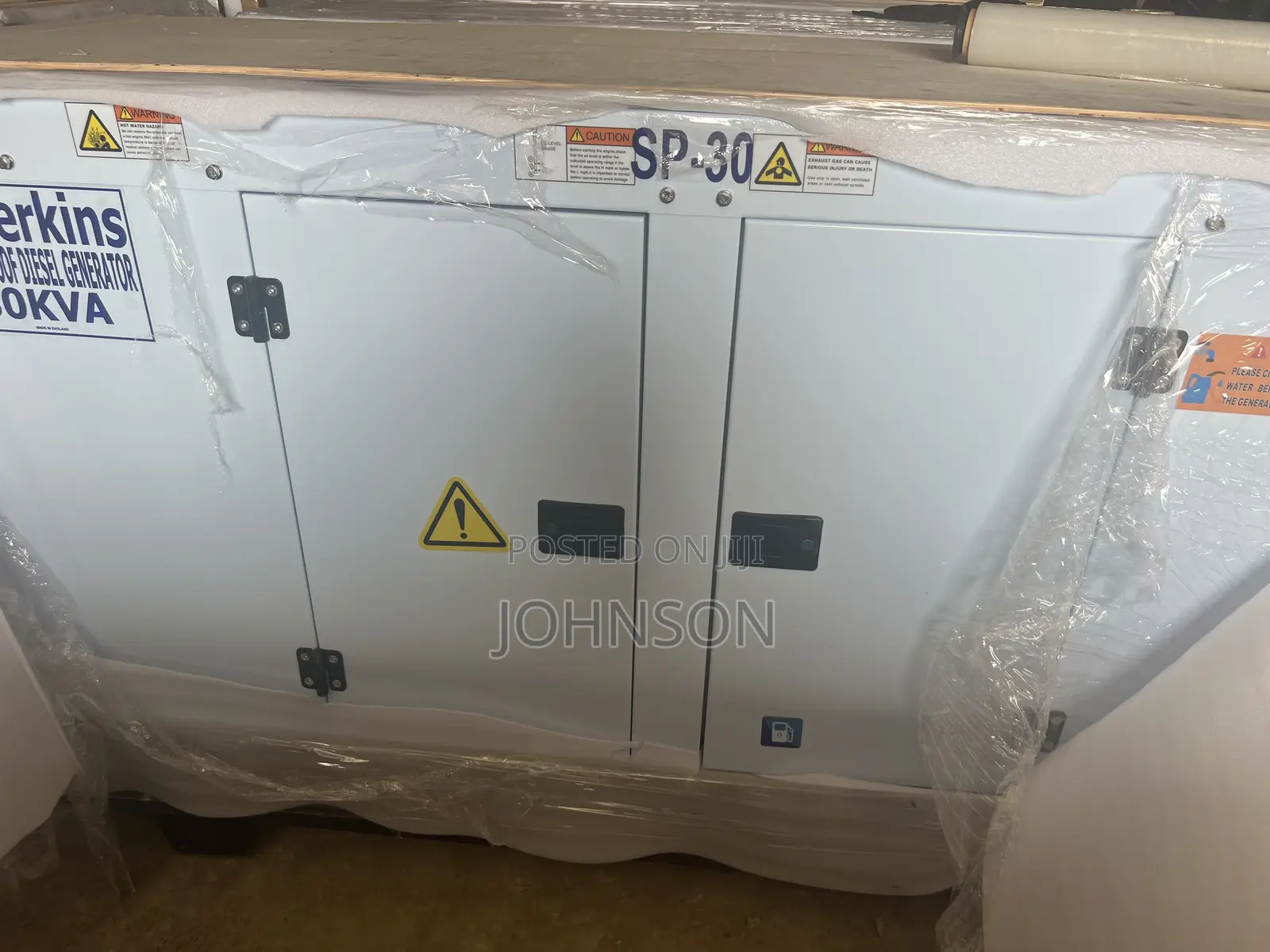 Brand New Perkins Soundproof Generator 30kva Copper