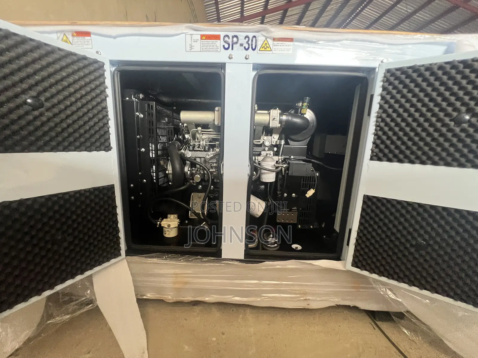 Brand New Perkins Soundproof Generator 30kva Copper