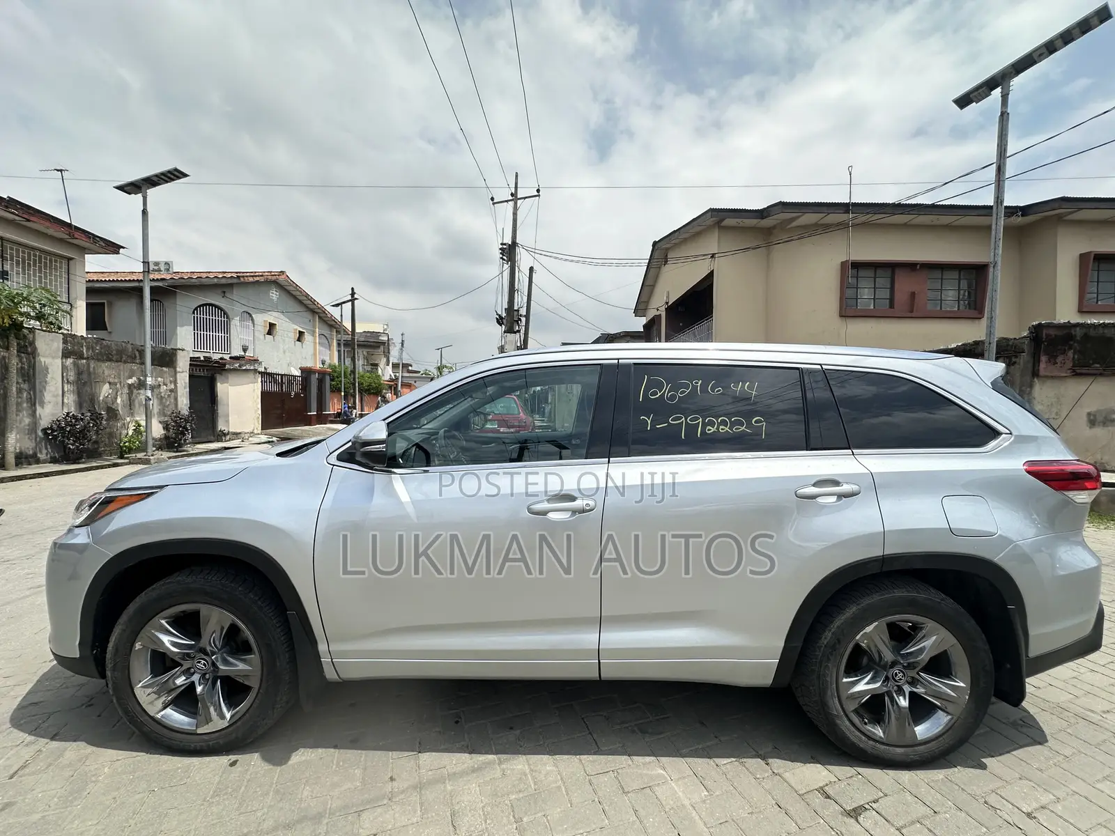 Toyota Highlander Limited Platinum 2019 Silver