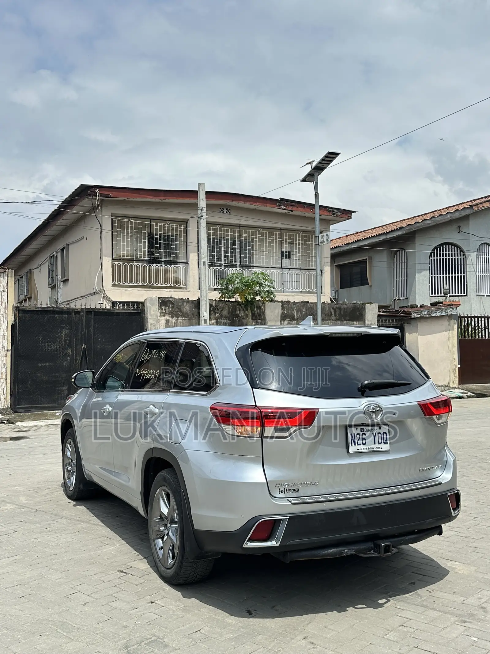 Toyota Highlander Limited Platinum 2019 Silver