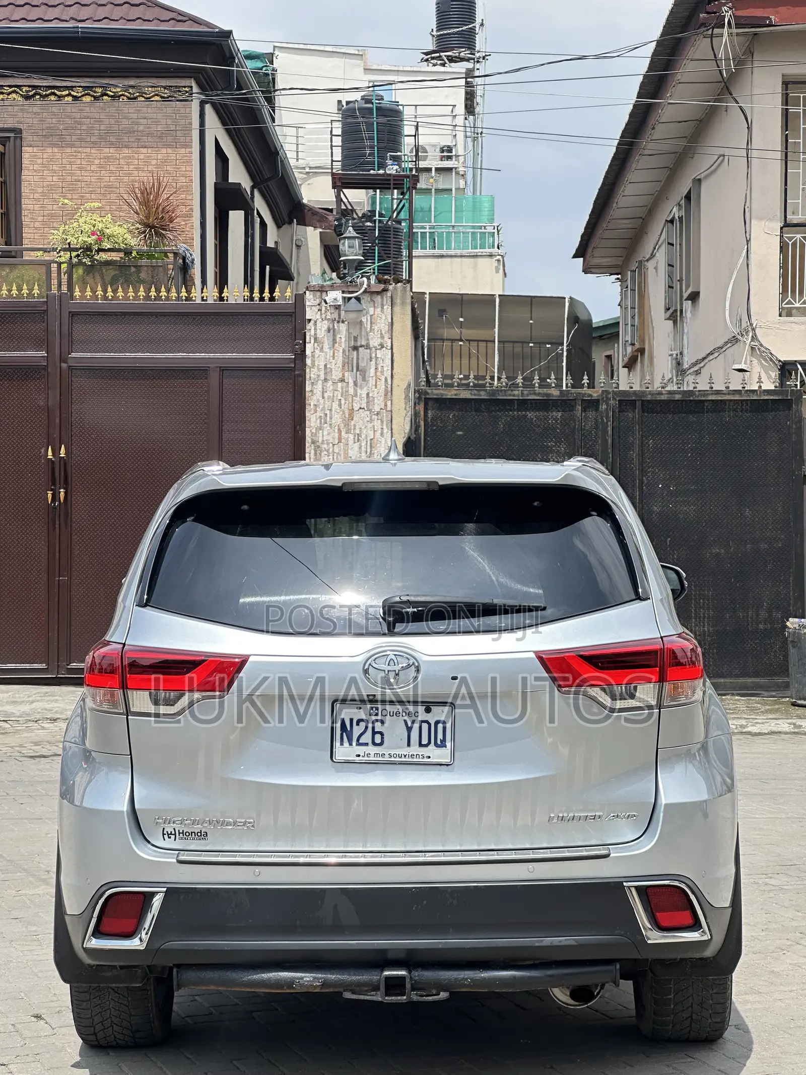 Toyota Highlander Limited Platinum 2019 Silver