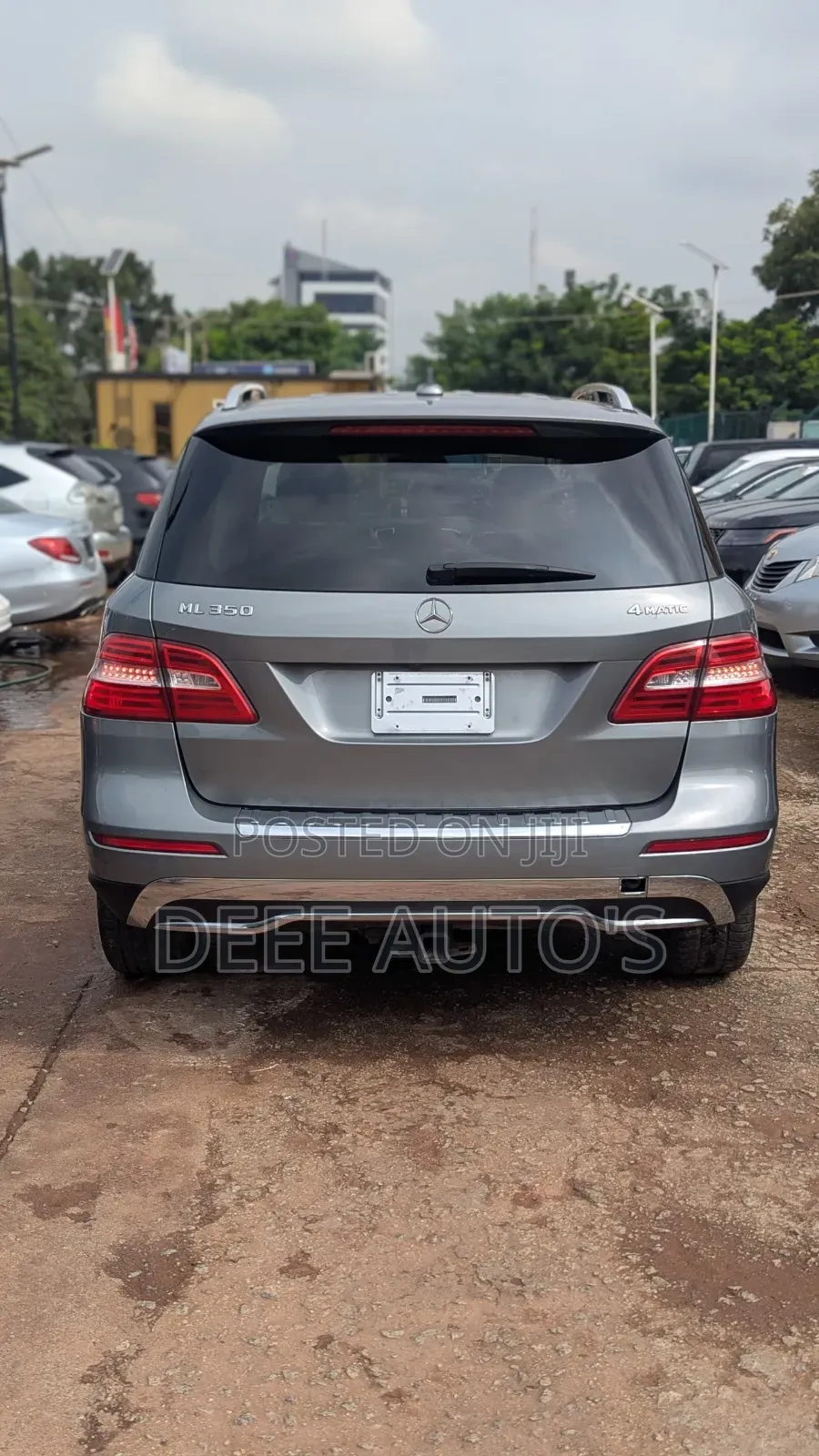Mercedes-Benz M Class ML350 4MATIC 4dr SUV AWD (3.5L 6cyl 7A) 2015 Gray