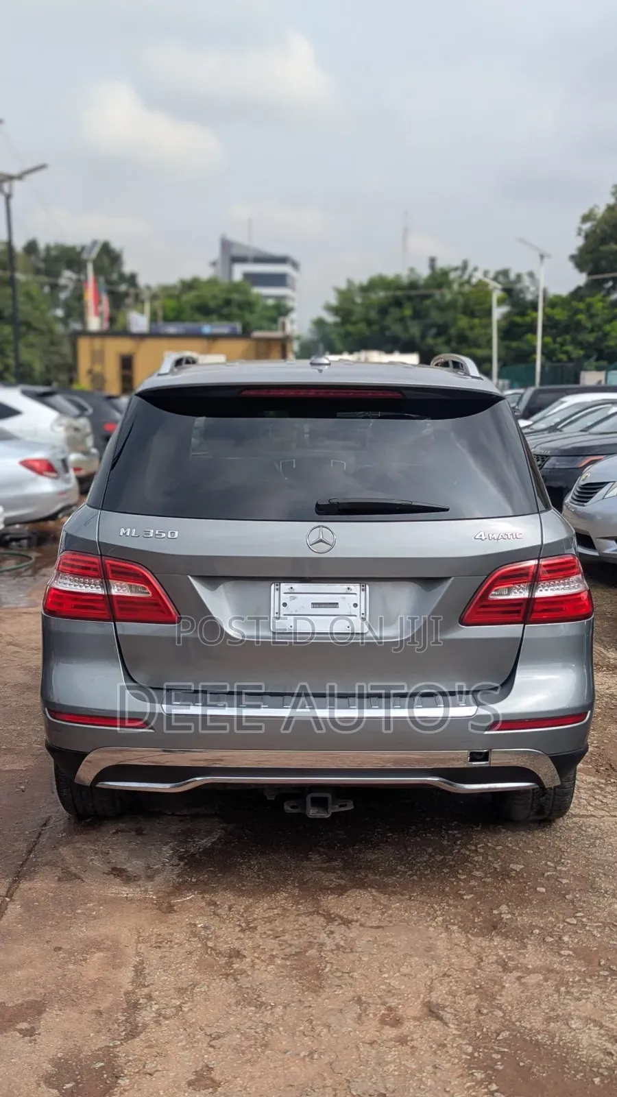 Mercedes-Benz M Class ML350 4MATIC 4dr SUV AWD (3.5L 6cyl 7A) 2015 Gray
