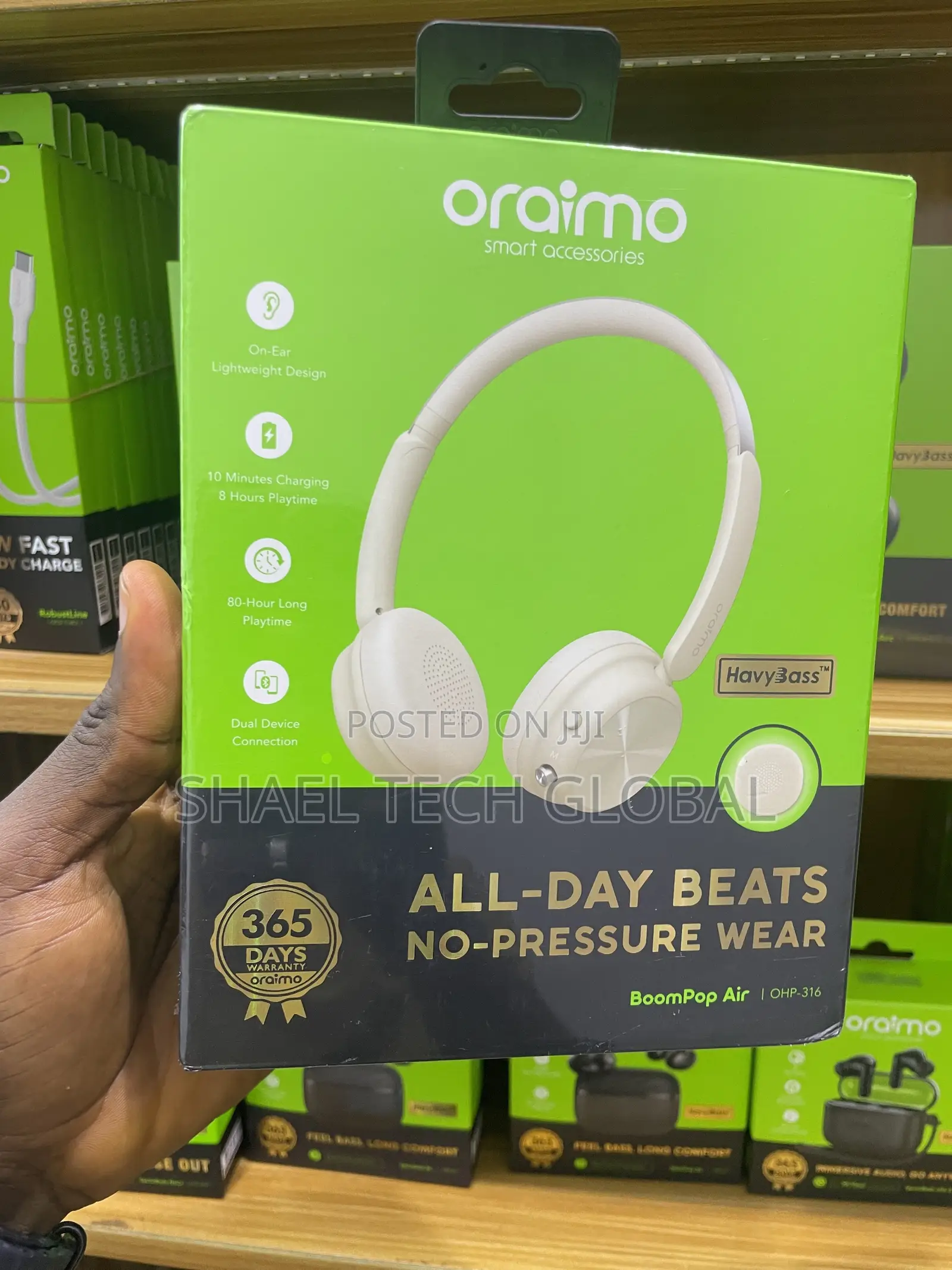 Oraimo BoompopAir Ohp 316 Headset